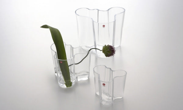 Alvar Aalto Flower Vase 12cm Clear