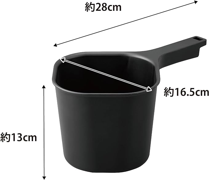 tower magnetic bucket black bucket floating storage wall storage