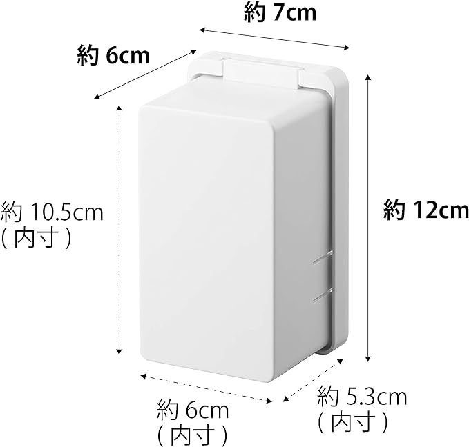 smart コンセントガード ホワイト コンセントカバー 1～3口対応 いたずら防止