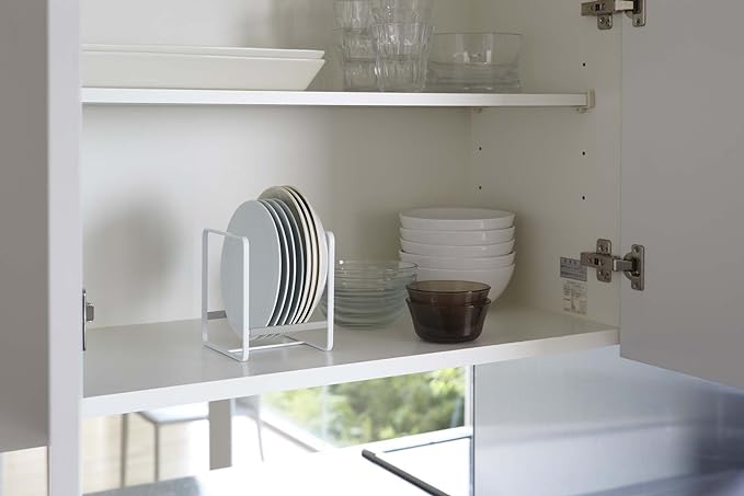 PLATE Dish Stand Dish Rack S White