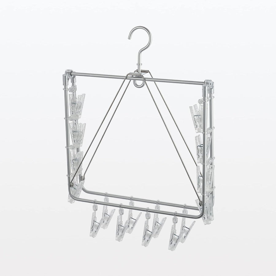 Aluminum square hanger, 24 pins