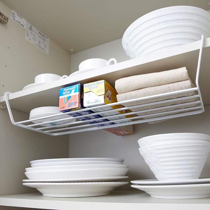 tower dish rack dish storage wide white