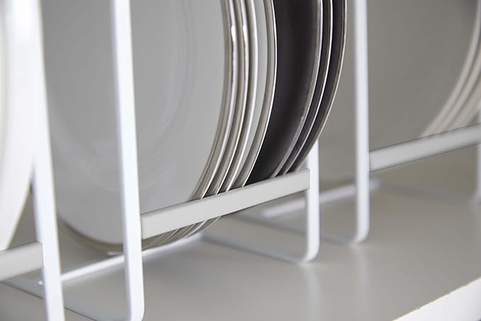 PLATE Dish Rack L White