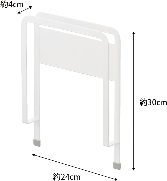 PLATE Magnet Diatomaceous Earth Bath Mat Stand White Washing Machine Side Diatomaceous Earth Storage