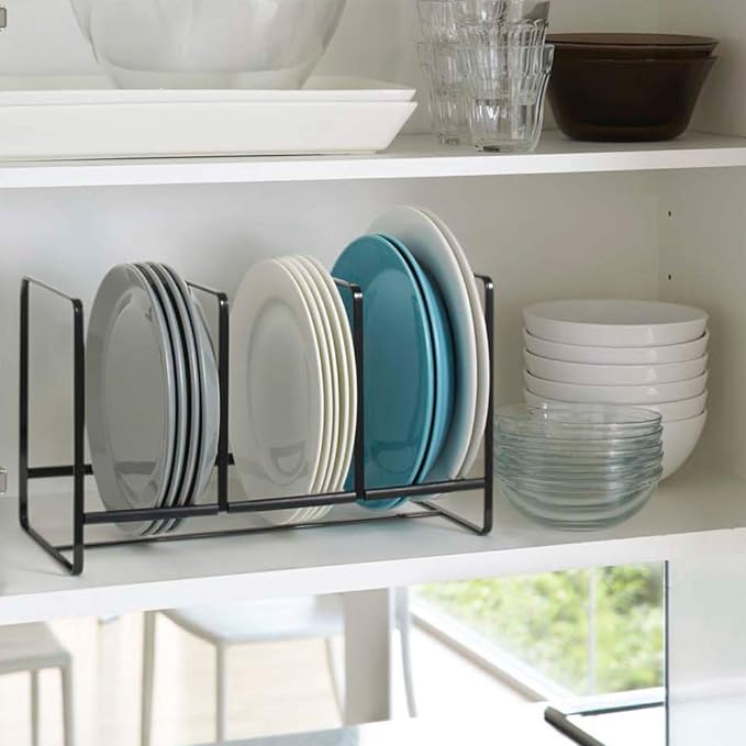 tower Dish Stand Dish Rack Wide L White