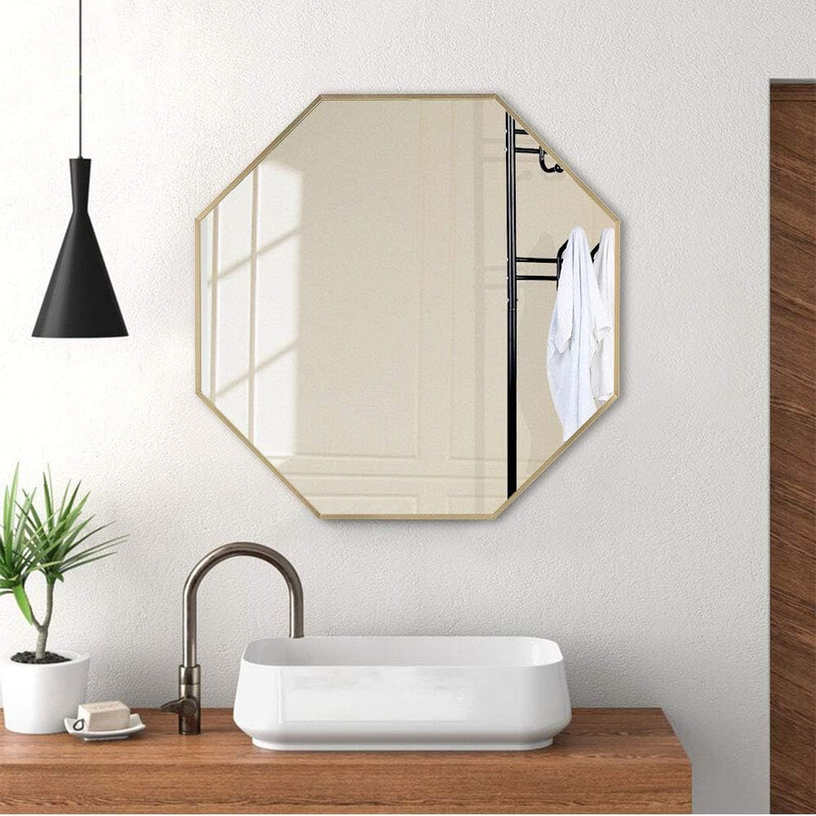 Wall mirror octagon