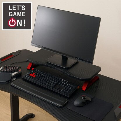 Gaming monitor stand (GM007 BK/RE)