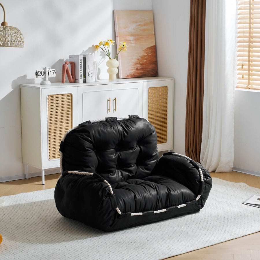 6-level adjustable reclining sofa with armrests