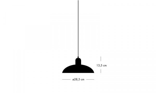 KAISER IDELL Pendant Light 6631-P Black
