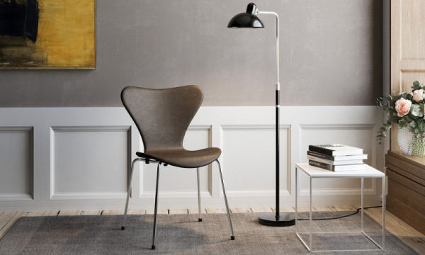 Kaiser IDELL 6580-F LUXUS Floor Lamp, Black