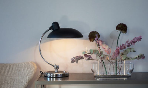 Kaiser IDELL 6631-T LUXUS Table Lamp, Matte Black