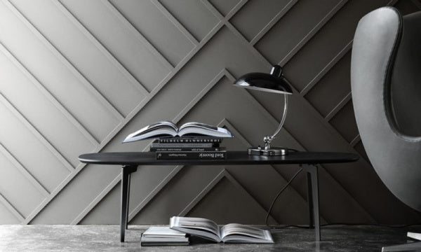 Kaiser IDELL 6631-T LUXUS Table Lamp, Matte Black
