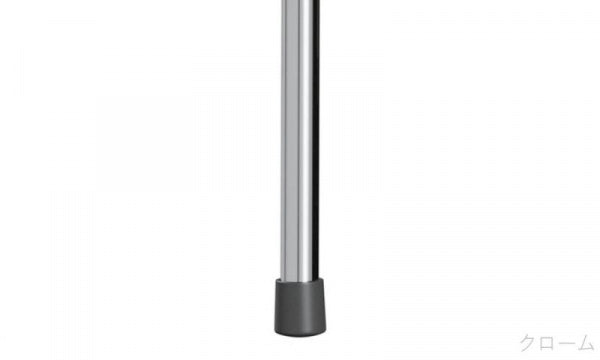 Seven Chair 3107 Fully padded Essential Leather Black Chrome legs