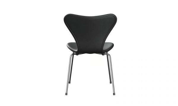 Seven Chair 3107 Fully padded Essential Leather Black Chrome legs