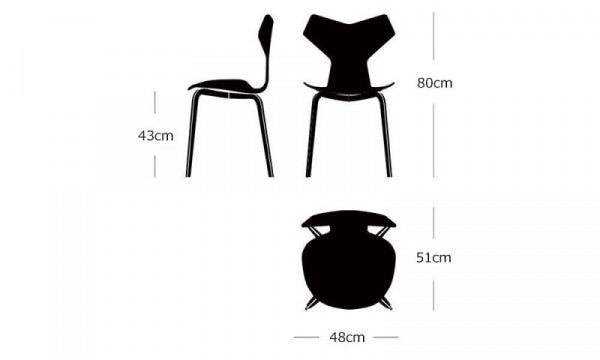 GRAND PRIX Chair, Oak