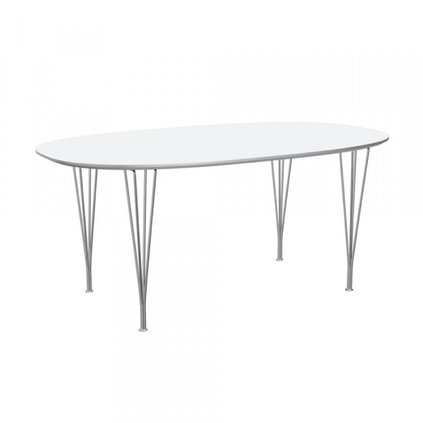 Super Oval Table B616 W170 x D100cm White