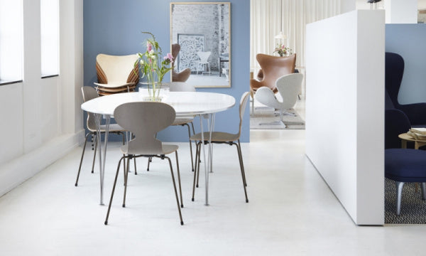 Super Oval Table B616 W170 x D100cm White