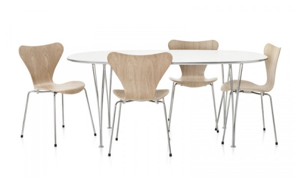 Super Oval Table B616 W170 x D100cm White