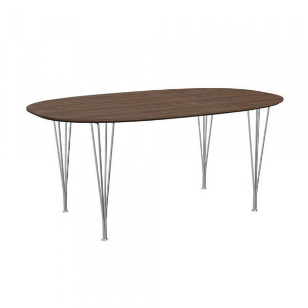 Super Oval Table B616 W170×D100cm Walnut