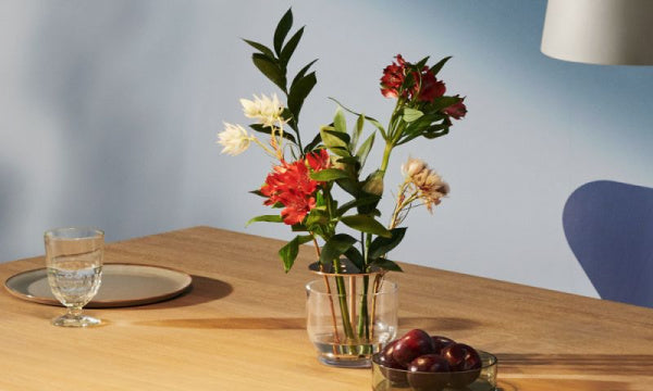 IKEBANA VASE SMALL BRASS LACQUER