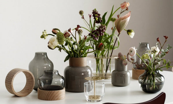 IKEBANA VASE SMALL BRASS LACQUER