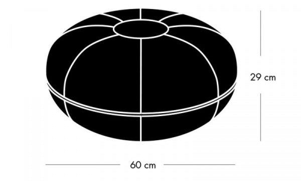 POUF LARGE コンクリートグレー