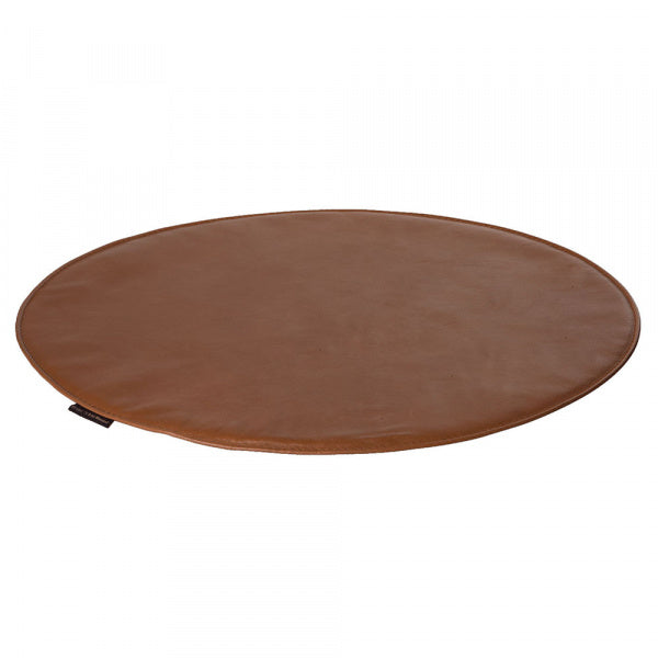 Seat cushion for Seven chair, wild leather, walnut