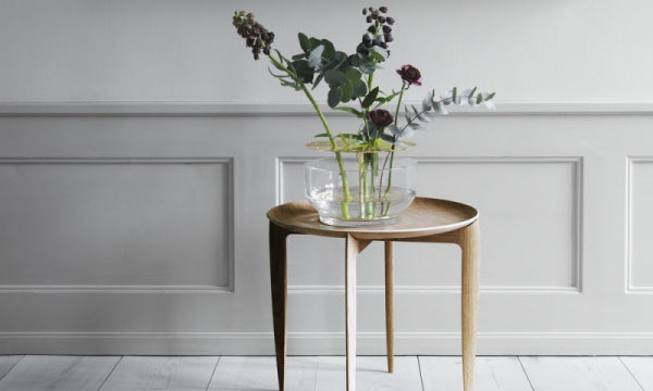 IKEBANA VASE LARGE BRASS LACQUER
