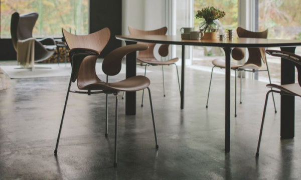 LILY Armchair 3208 Walnut
