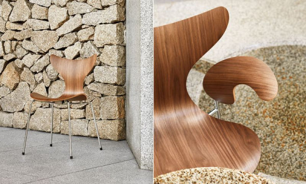 LILY Armchair 3208 Walnut