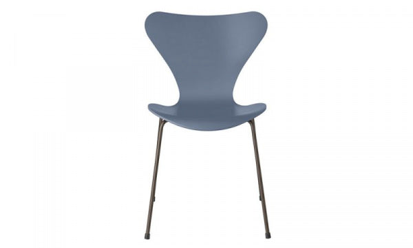 Seven Chair 3107 Lacquer Dusk Blue