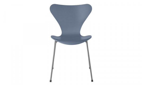 Seven Chair 3107 Lacquer Dusk Blue