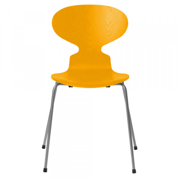 ANT Ant Chair 3101 in Colored Ash and True Yellow
