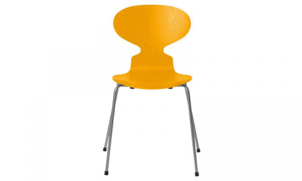 ANT Ant Chair 3101 in Colored Ash and True Yellow