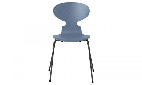 ANT Ant Chair 3101 in Coloured Ash and Dusk Blue