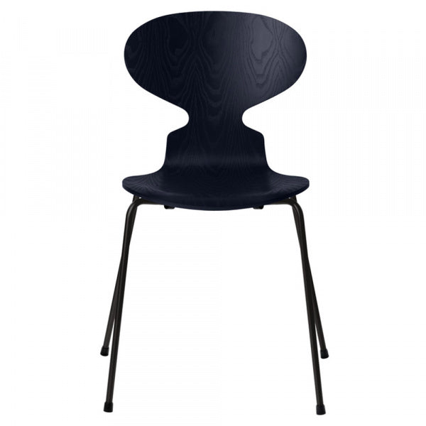 ANT Ant Chair 3101 in Coloured Ash and Midnight Blue