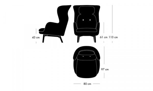 RO Ro Chair JH2 Christianshavn