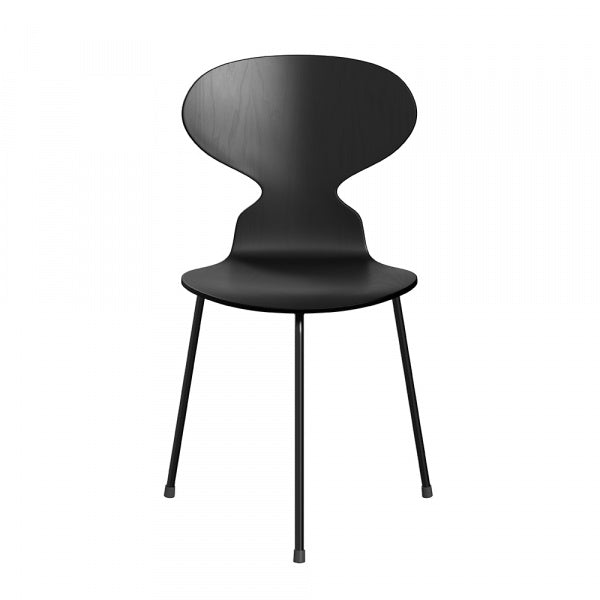 ANT Ant Chair 3100, 3-legged, Colored Ash, Black
