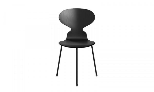 ANT Ant Chair 3100, 3-legged, Colored Ash, Black
