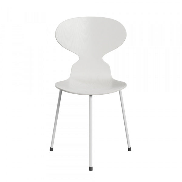 ANT Ant Chair 3100, 3-legged, Colored Ash, White