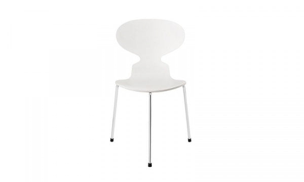ANT Ant Chair 3100, 3-legged, Colored Ash, White
