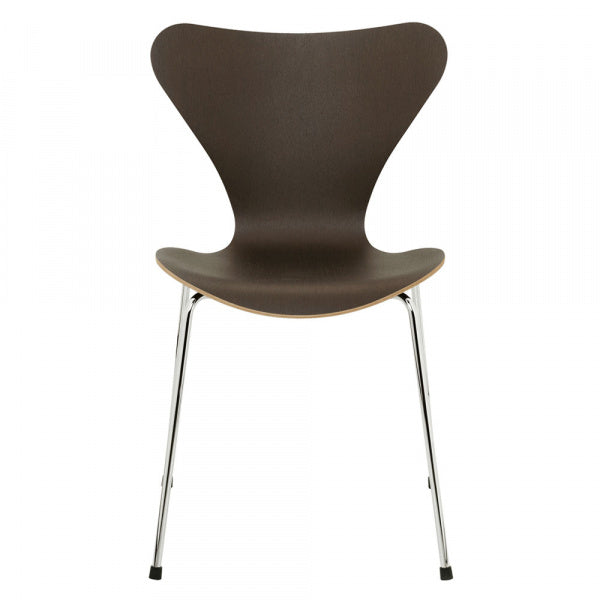Seven Chair 3107 in Natural Wood and Dark Stained Oak