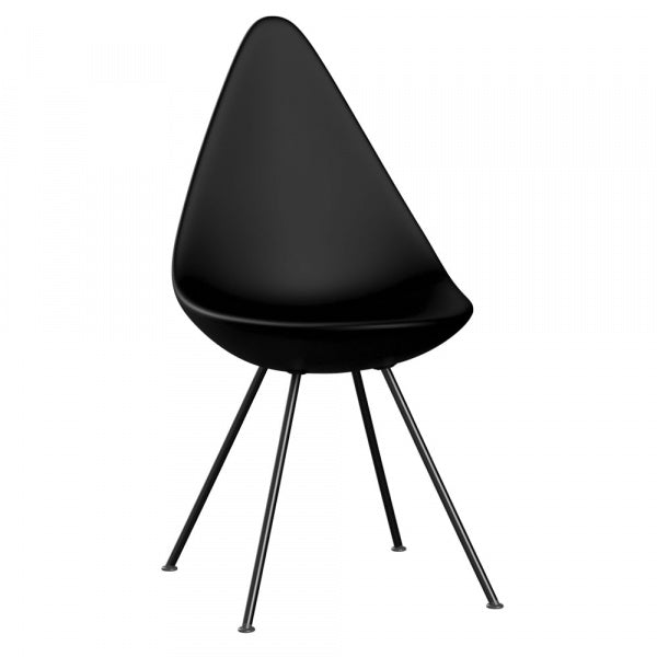 DROP Drop Chair SH46cm Black x Black Legs