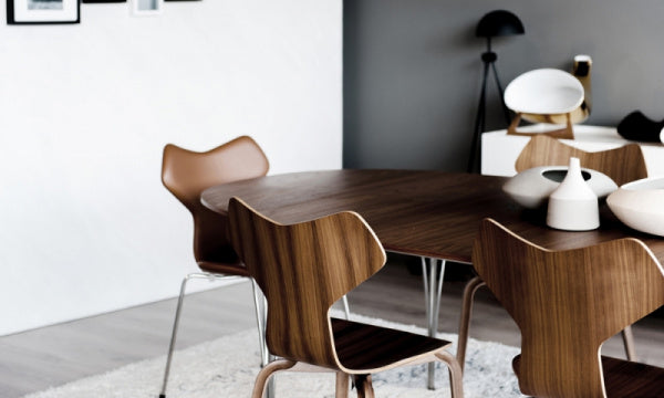 Super Oval Table B612 W150×D100cm Walnut