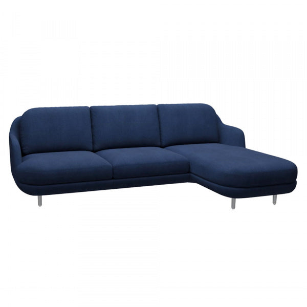LUNE 3-seater sofa, right chaise longue Linara 2494 30