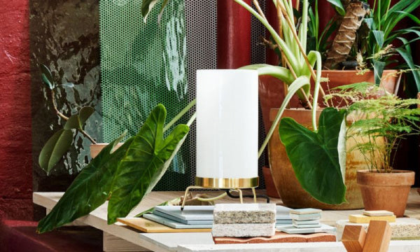 PM-02 Table Lamp Opal Glass x Brass