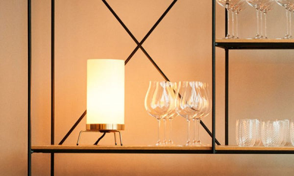 PM-02 Table Lamp Opal Glass x Brass