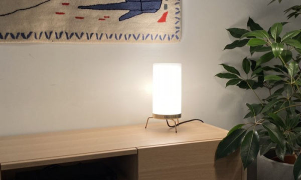 PM-02 Table Lamp Opal Glass x Brass