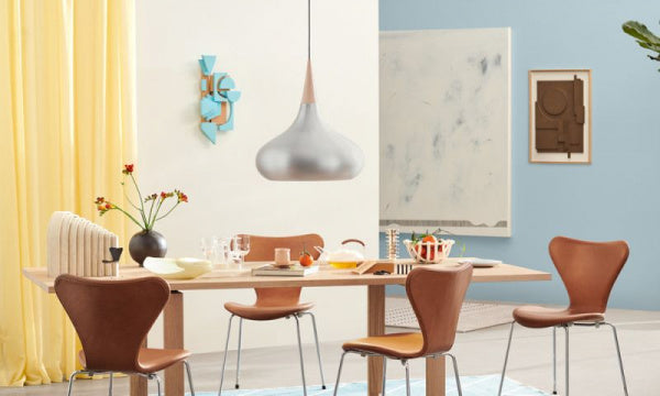 ORIENT P3 Pendant Light, Aluminum x Oak