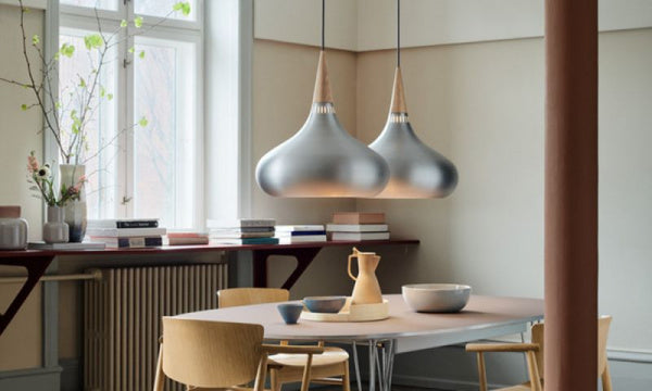 ORIENT P3 Pendant Light, Aluminum x Oak